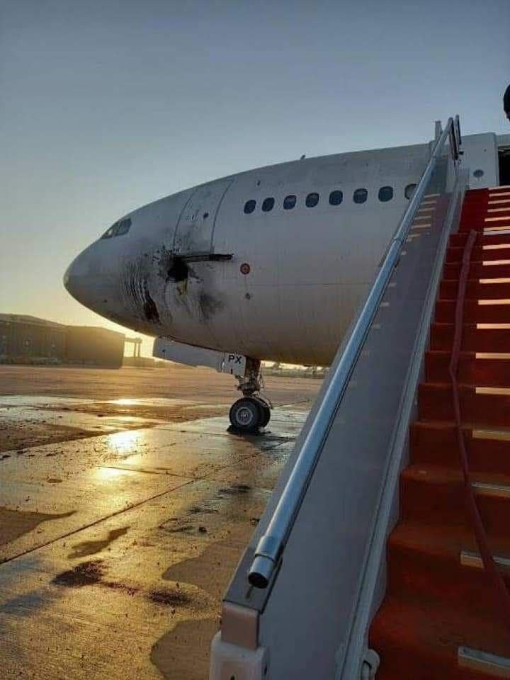 <div class="paragraphs"><p><strong>استهداف مطار بغداد</strong></p></div>