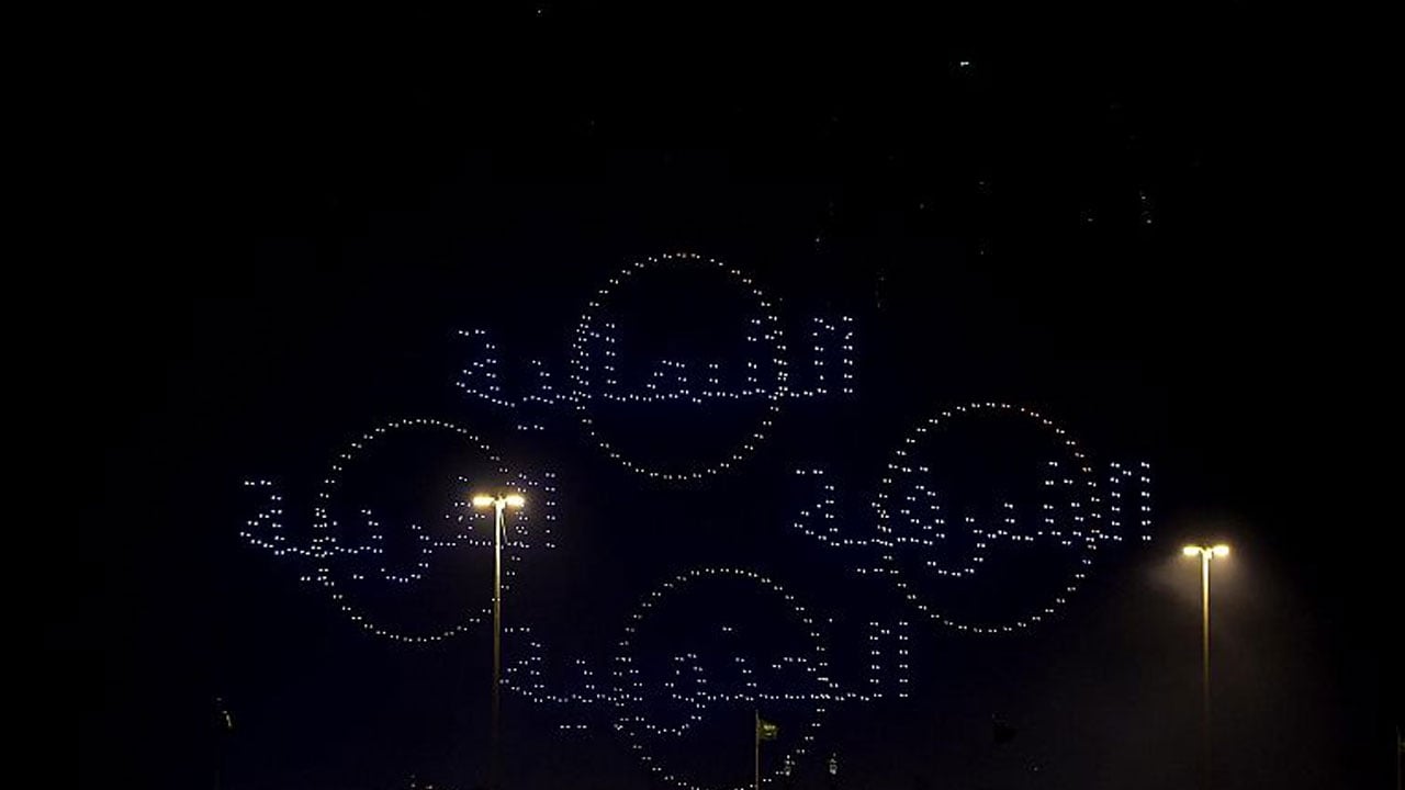 <div class="paragraphs"><p>سماء الرياض تضيء ابتهاجاً بيوم التأسيس</p></div>