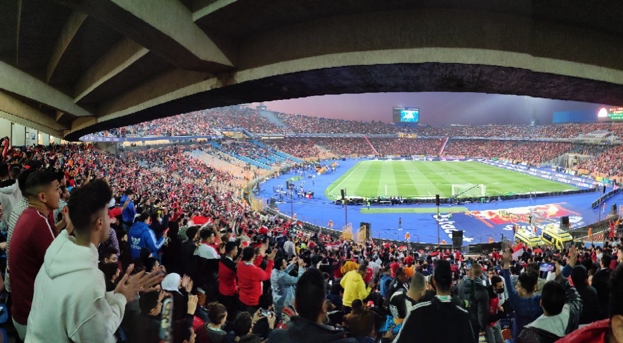 استاد القاهرة «كامل العدد» قبل مواجهة مصر والسنغال
