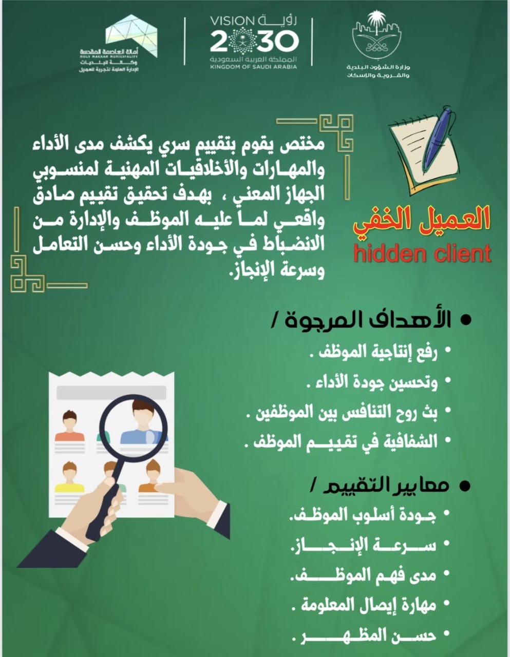 <div class="paragraphs"><p>خدمة «العميل الخفي»</p></div>