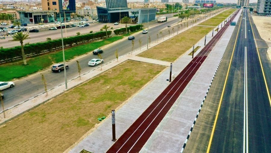 ممشى الحمراء بالخبر
