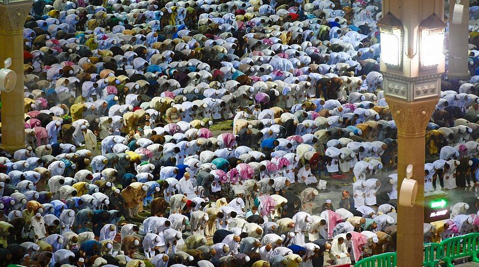 المسجد النبوي في رمضان