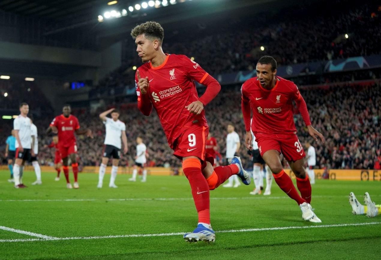 مباراة ليفربول وبنفيكا