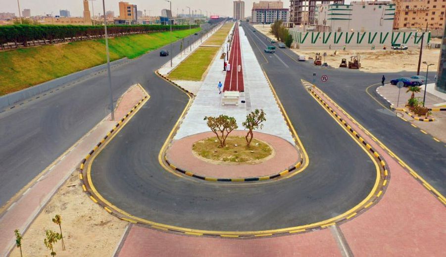 ممشى الحمراء بالخبر
