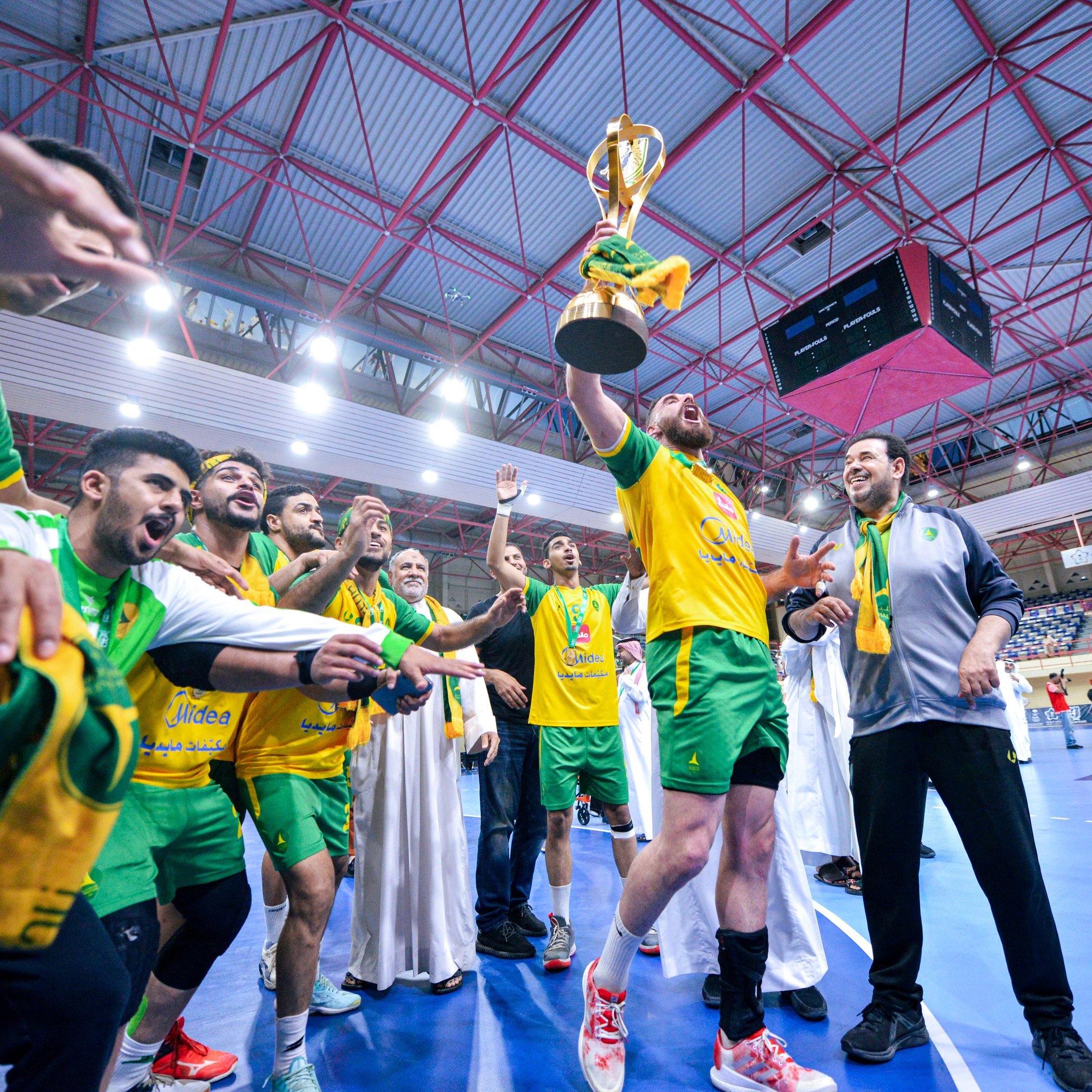 الخليج بطل كأس الأمير سلطان بن فهد لكرة اليد