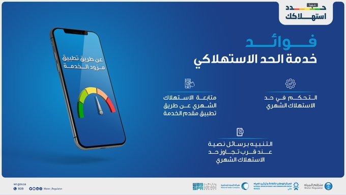 انطلاق حملة «حدد استهلاكك» للمحافظة على المياه
