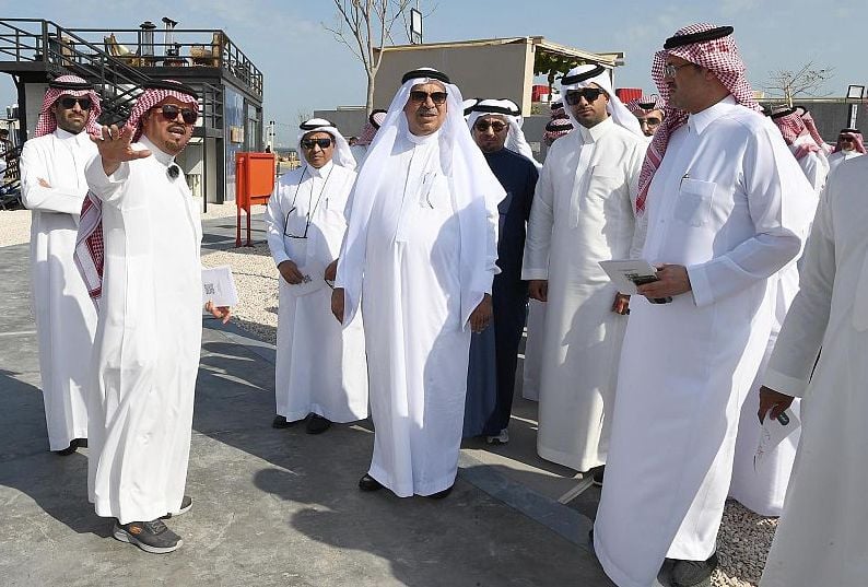 جانب من جولة أمين الشرقية بالدمام