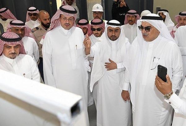 جانب من جولة أمين الشرقية بالدمام