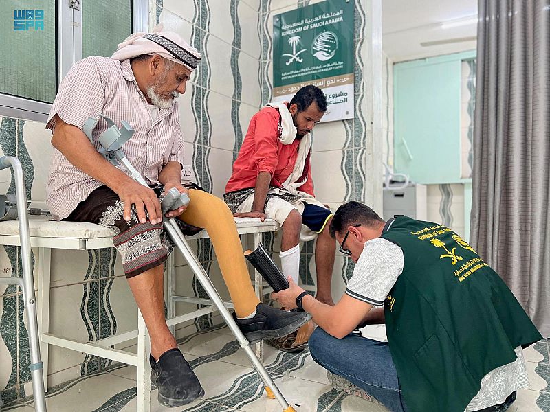 بدعم من مركز الملك سلمان للإغاثة.. «الأطراف الصناعية» في عدن