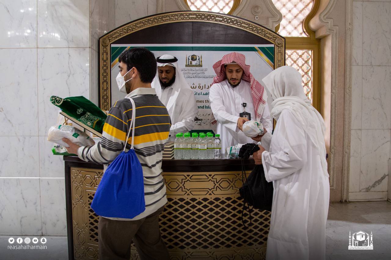 «كرم الوفادة» لحجاج بيت الله الحرام
