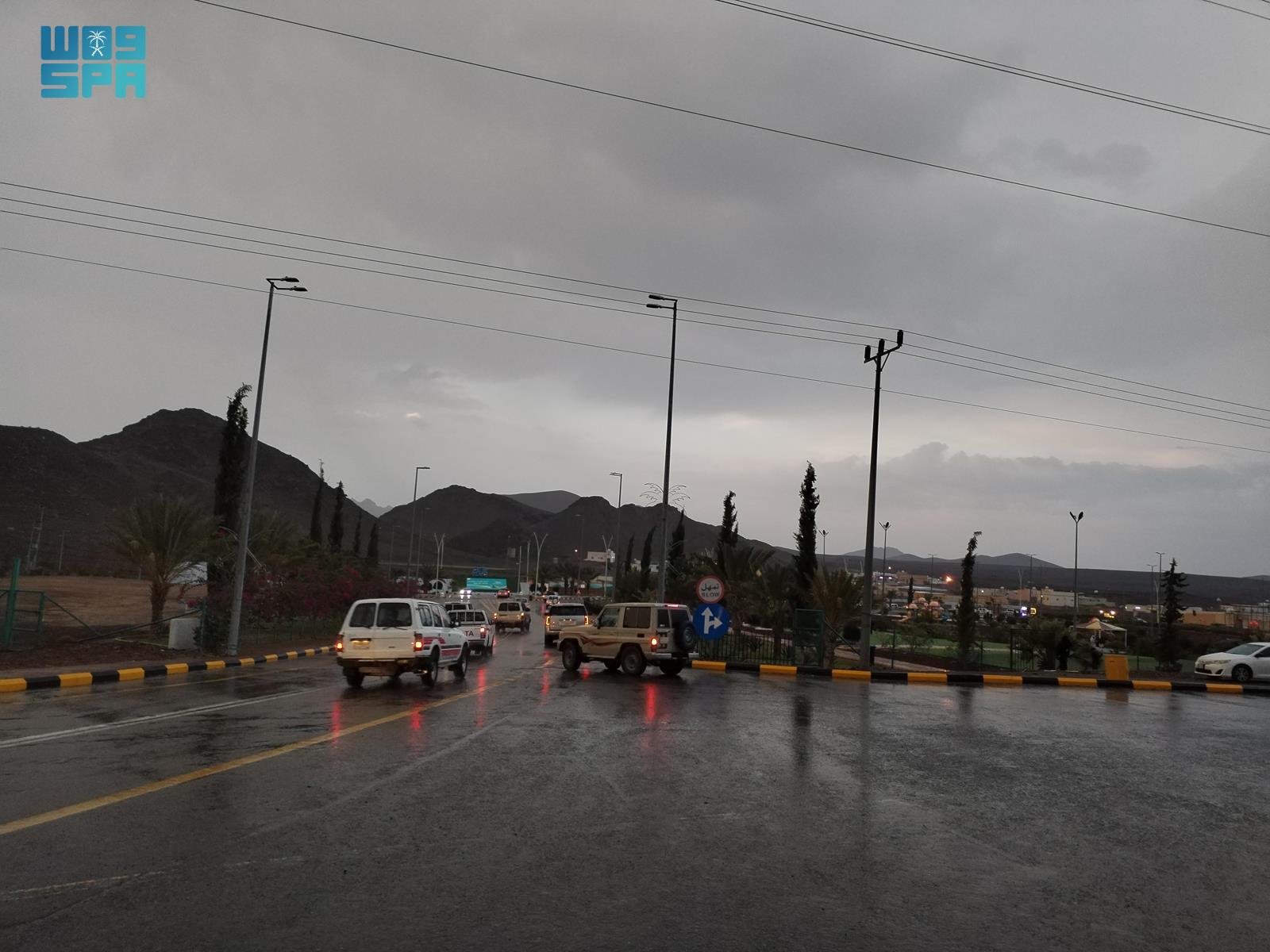 سقوط الأمطار