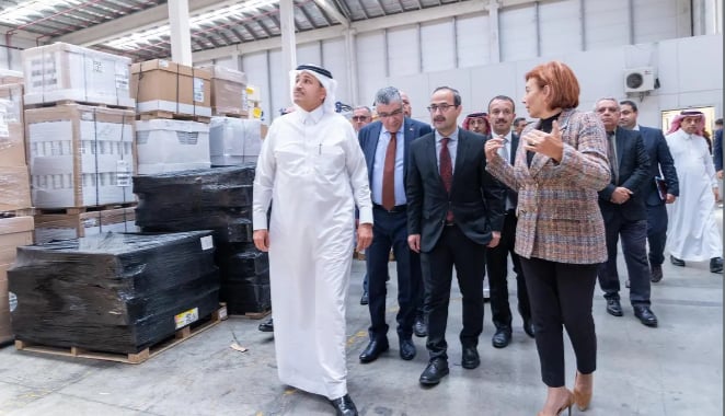 وزير النقل في قاعدة أنقرة اللوجستية كهرمانكازان
