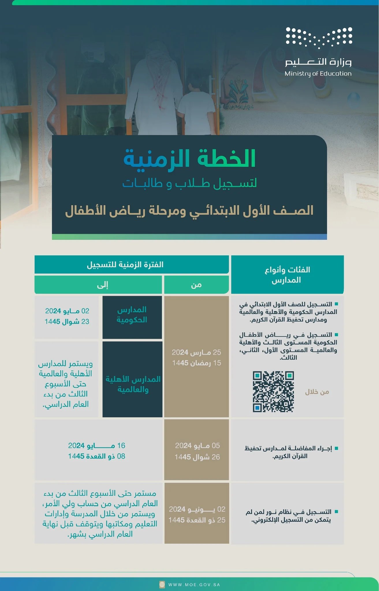 تقديم العام الدراسي 1446

